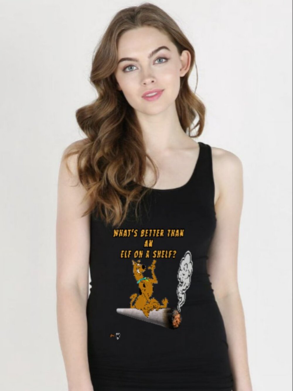 NWT. WOMENS SCOOBY GRAPHIC TANK.